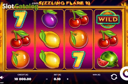 Скрин2. Sizzling Flare 81 слот