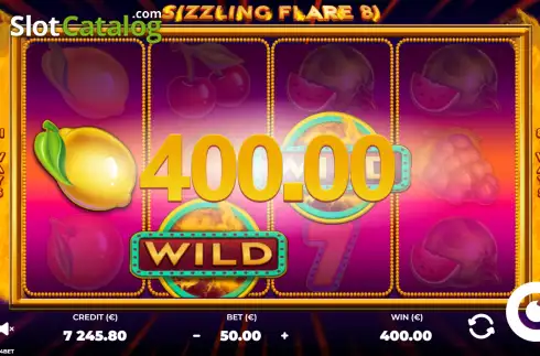 Скрин3. Sizzling Flare 81 слот