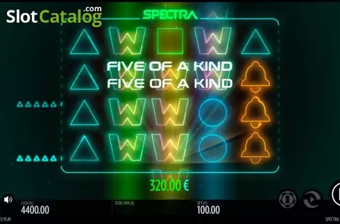 Скрин7. Spectra слот