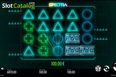 Скрин9. Spectra слот