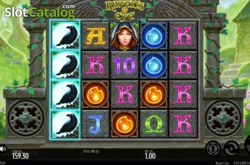 Скрин3. Raven's Eye слот