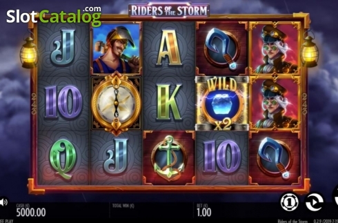 Скрин3. Riders of the Storm слот