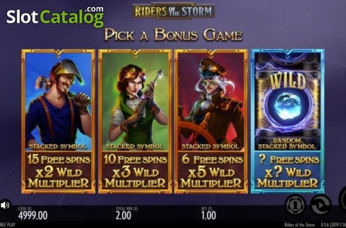 Скрин6. Riders of the Storm слот