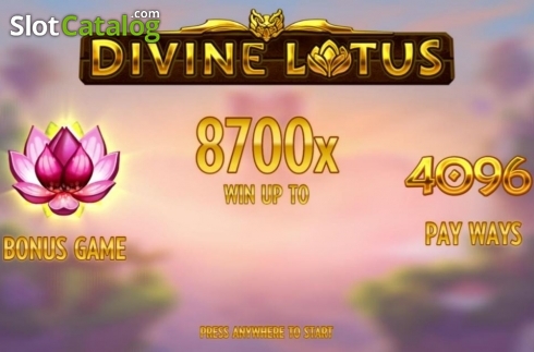 Скрин2. Divine Lotus слот