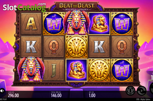 Скрин6. Beat the Beast Mighty Sphinx слот