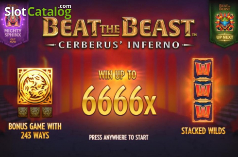 Скрин2. Beat the Beast Cerberus Inferno слот