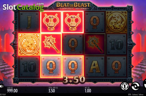 Скрин4. Beat the Beast Cerberus Inferno слот