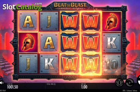 Скрин5. Beat the Beast Cerberus Inferno слот