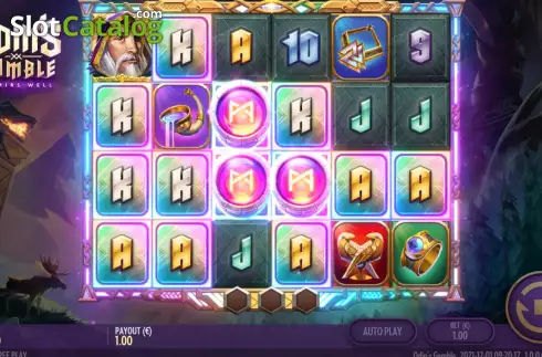 Скрин6. Odin's Gamble слот
