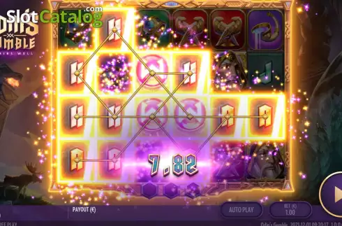 Скрин9. Odin's Gamble слот