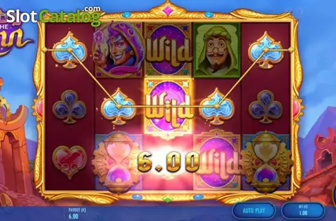 Скрин5. Lost City of the Djinn слот