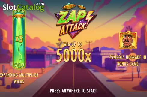 Скрин2. Zap Attack слот
