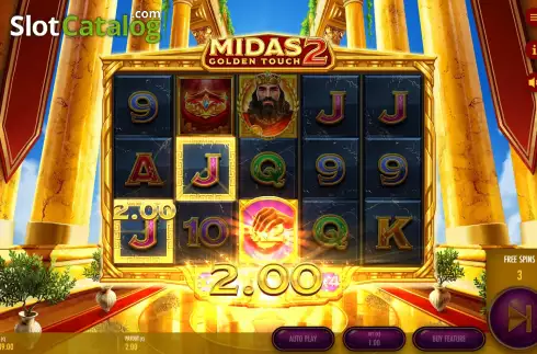 Скрин9. Midas Golden Touch 2 слот