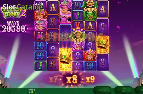 Скрин3. Carnival Queen 2 слот