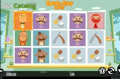 Скрин2. Barber Shop Uncut слот