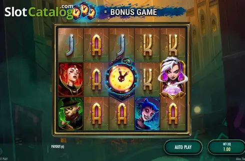 Скрин2. Alice Time Rift слот
