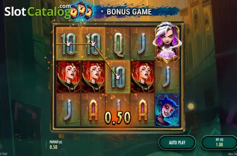 Скрин3. Alice Time Rift слот