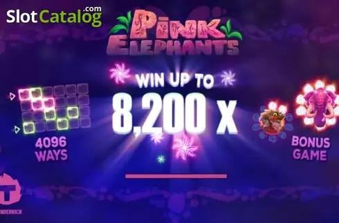 Скрин2. Pink Elephants слот