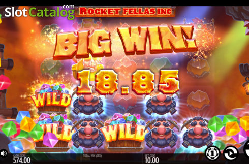 Скрин2. Rocket Fellas Inc слот