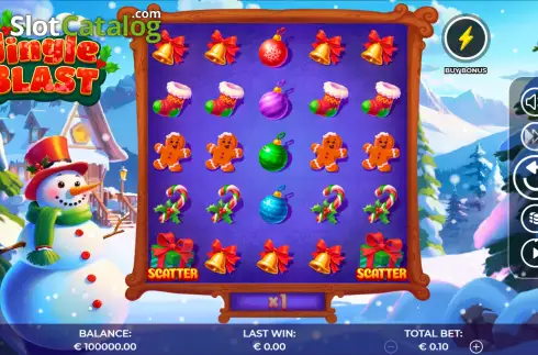 Скрин2. Jingle Blast слот