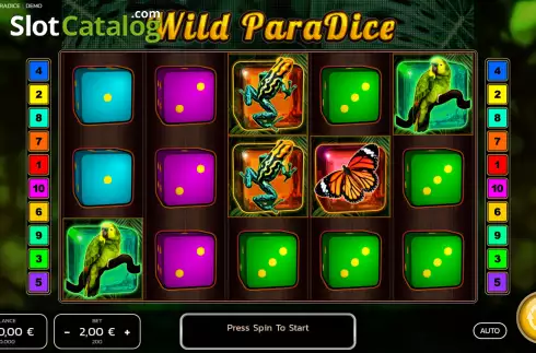 Скрин2. Wild Paradice слот