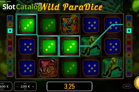 Скрин3. Wild Paradice слот
