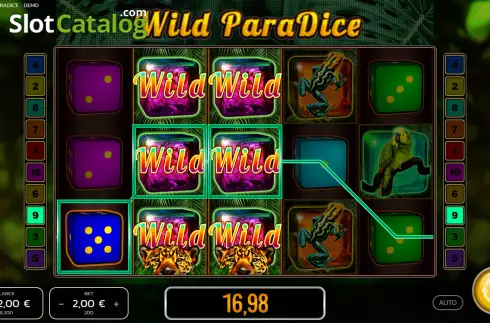 Скрин4. Wild Paradice слот