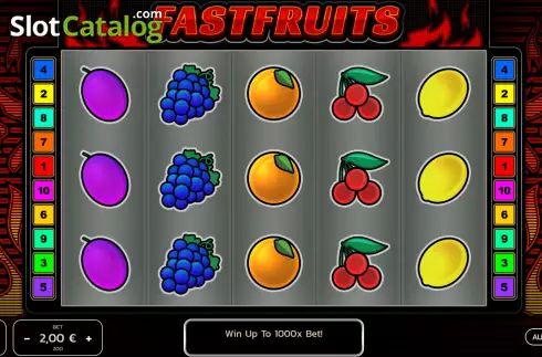 Скрин2. Fast Fruits (TipTop) слот