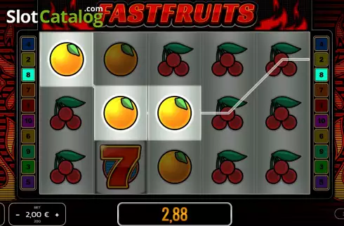 Скрин3. Fast Fruits (TipTop) слот
