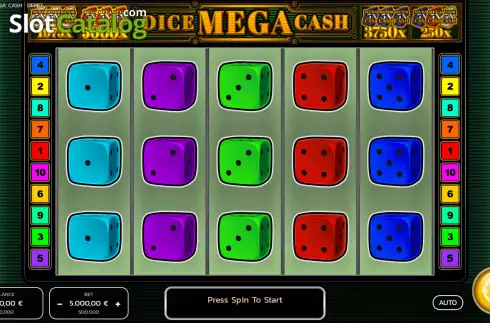 Скрин2. Dice Mega Cash слот