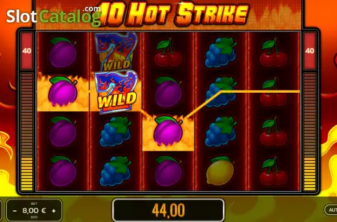 Скрин4. 40 Hot Strike слот
