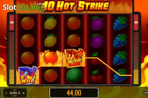 Скрин3. 40 Hot Strike слот