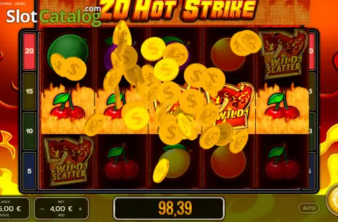 Скрин4. 20 Hot Strike слот