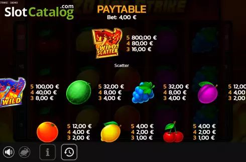 Скрин5. 20 Hot Strike слот