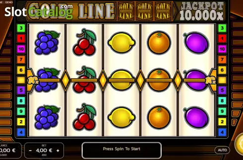 Скрин2. Gold Line слот