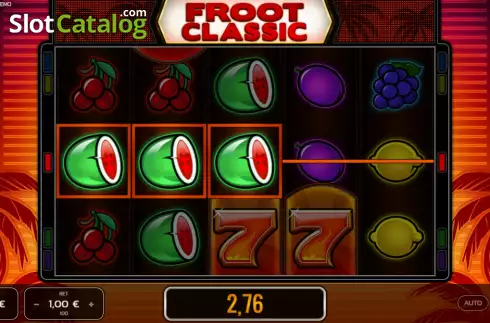 Скрин3. Froot Classic слот