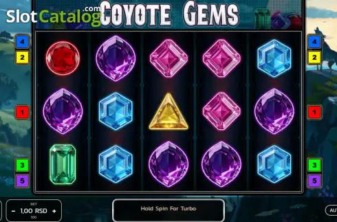 Скрин2. Coyote Gems слот