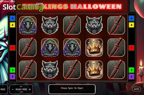Скрин2. The Kings Halloween слот