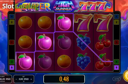 Скрин3. Super High Runner слот