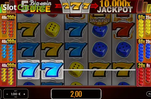 Скрин3. Big Spin Dice слот