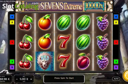 Скрин2. Lion Sevens Extreme слот