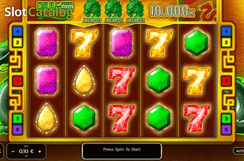 Скрин2. Dragon Gems (TipTop) слот