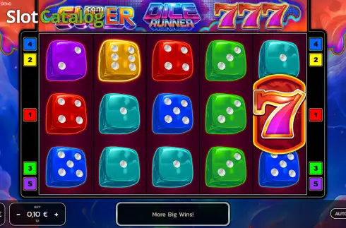 Скрин2. Super Dice Runner слот