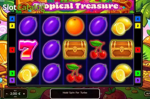 Скрин2. Tropical Treasure (TipTop) слот
