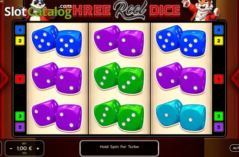 Скрин2. Three Reel Dice слот