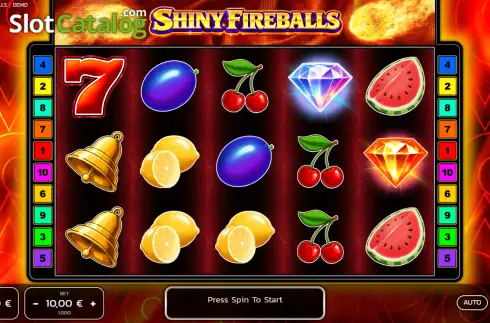 Скрин3. Shiny Fireballs слот