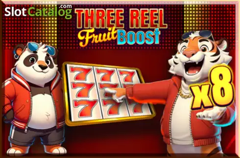 Three Reel Fruit Boost слот