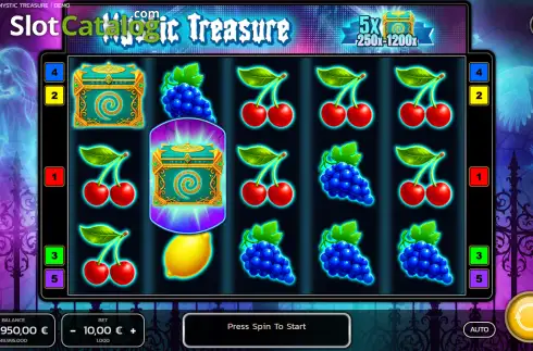 Скрин2. Mystic Treasure слот