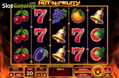 Скрин3. Hot'n'Fruity слот