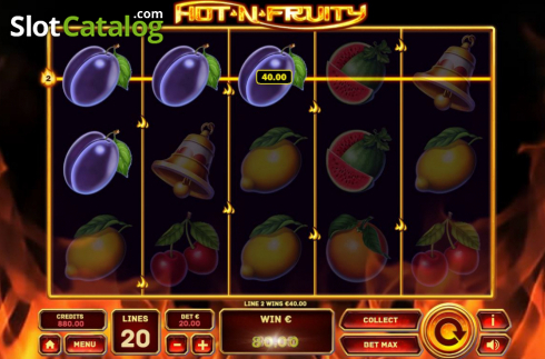 Скрин4. Hot'n'Fruity слот